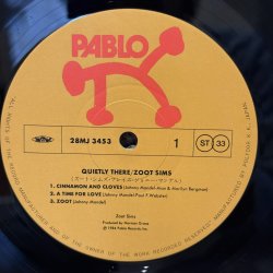 画像5: ズート・シムズ ~ ZOOT SIMS / クワイエトリー・ゼア ~ QUIETLY THERE (LP)　