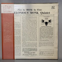 画像2: セロニアス・モンク ~ THELONIOUS MONK / ファイブ・バイ・モンク・バイ・ファイブ ~ FIVE BY MONK BY FIVE (LP) 