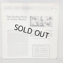 画像2: ジュニア・マンス ~ JUNIOR MANCE / ザ・ソウルフル・ピアノ・オブ・ジュニア・マンス ~ THE SOULFUL PIANO OF JUNIOR MANCE (LP) 