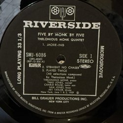 画像4: セロニアス・モンク ~ THELONIOUS MONK / ファイブ・バイ・モンク・バイ・ファイブ ~ FIVE BY MONK BY FIVE (LP) 