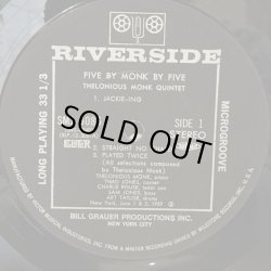画像4: セロニアス・モンク ~ THELONIOUS MONK / ファイブ・バイ・モンク・バイ・ファイブ ~ FIVE BY MONK BY FIVE (LP) 