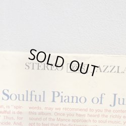 画像7: ジュニア・マンス ~ JUNIOR MANCE / ザ・ソウルフル・ピアノ・オブ・ジュニア・マンス ~ THE SOULFUL PIANO OF JUNIOR MANCE (LP) 