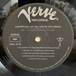 画像5: ベン・ウェブスター ~ BEN WEBSTER / ソフィスティケイテッド・レイディ ~ SOPHISTICATED LADY (LP)　