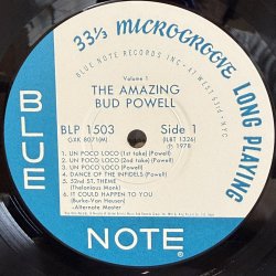 画像10: バド・パウエル ~ BUD POWELL / アメイジング・バド・パウエル 第1集 ~ THE AMAZING BUD POWELL VOL.1 (LP)