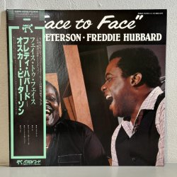 画像1: フレディ・ハバード & オスカー・ピーターソン ~ FREDDIE HUBBARD & OSCAR PETERSON / フェイス・トゥ・フェイス ~ FACE TO FACE (LP)　