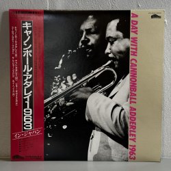 画像1: キャノンボール・アダレイ ~ CANNONBALL ADDERLEY / キャノンボール・アダレイ1963 イン・ジャパン ~ A DAY WITH CANNONBALL ADDERLEY 1963 (LP)　
