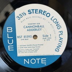 画像5: キャノンボール・アダレイ ~ CANNONBALL ADDERLEY / サムシン・エルス ~ SOMETHIN' ELSE (LP)　
