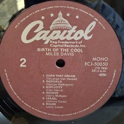 画像7: マイルス・デイヴィス ~ MILES DAVIS / クールの誕生 ~ BIRTH OF THE COOL (LP)　