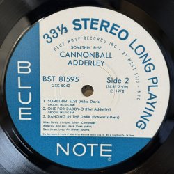 画像6: キャノンボール・アダレイ ~ CANNONBALL ADDERLEY / サムシン・エルス ~ SOMETHIN' ELSE (LP)　
