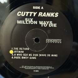 画像4: カッティー・ランクス ~ Cutty Ranks / シックス・ミリオン・ウェイズ・トゥ・ダイ ~ Six Million Ways To Die (LP)　