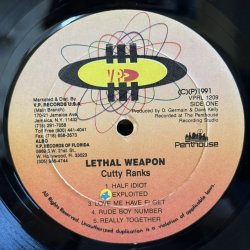 画像4: カッティー・ランクス ~ Cutty Ranks / リーサル・ウェポン ~ Lethal Weapon (LP)　