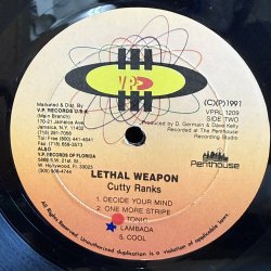 画像5: カッティー・ランクス ~ Cutty Ranks / リーサル・ウェポン ~ Lethal Weapon (LP)　