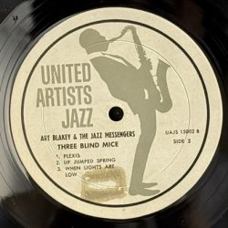 画像6: アート・ブレイキー＆ザ・ジャズ・メッセンジャーズ ~ Art Blakey & The Jazz Messengers / スリー・ブラインド・マイス ~ Three Blind Mice (LP) 