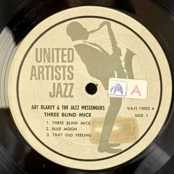 画像5: アート・ブレイキー＆ザ・ジャズ・メッセンジャーズ ~ Art Blakey & The Jazz Messengers / スリー・ブラインド・マイス ~ Three Blind Mice (LP) 