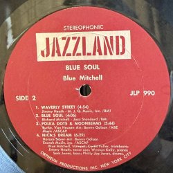 画像6: ブルー・ミッチェル・セクステット ~ Blue Mitchell Sextet / ブルー・ソウル ~ Blue Soul (LP)　