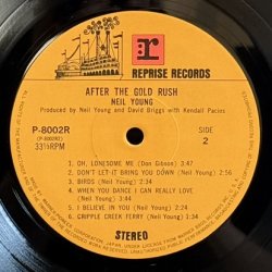 画像12: ニール・ヤング ~ Neil Young / アフター・ザ・ゴールド・ラッシュ ~ After The Gold Rush (LP)