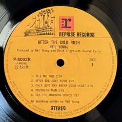 画像11: ニール・ヤング ~ Neil Young / アフター・ザ・ゴールド・ラッシュ ~ After The Gold Rush (LP)
