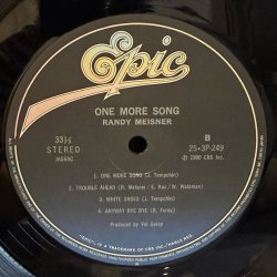 画像6: Randy Meisner ~ ワン・モア・ソング (LP)