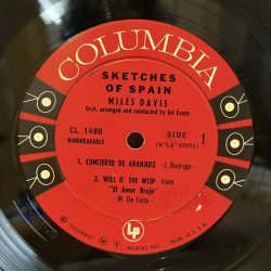 画像4: マイルス・デイビス ~ Miles Davis / スケッチズ・オブ・スペイン ~ Sketches of Spain (LP)