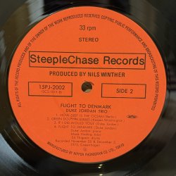 画像4: デューク・ジョーダン・トリオ ~ Duke Jordan Trio / フライト・トゥ・デンマーク ~ Flight to Denmark (LP)