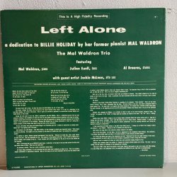 画像2: マル・ウォルドロン・トリオ ~ Mal Waldron Trio / レフト・アローン ~ Left Alone (LP)