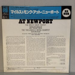 画像2: マイルス・デイビス・セクステット & セロニアス・モンク・カルテット ~ Miles Davis Sextet & Thelonious Monk Quartet / マイルス&モンク・アット・ニューポート ~ Miles & Monk At Newport (LP)