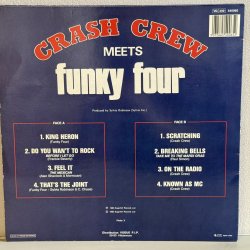 画像2: クラッシュ・クルー & ファンキー・フォー ~ Crash Crew & Funky Four / クラッシュ・クルー・ミーツ・ファンキー・フォー ~ Crash Crew Meets Funky Four (LP)