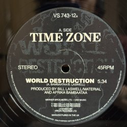 画像6: タイム・ゾーン ~ Time Zone / ワールド・デストラクション ~ World Destruction (12インチ)