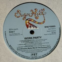 画像4: グランドマスター・メレ・メル&ザ・フュリアス・ファイヴ ~ Grandmaster Melle Mel & The Furious Five / ワーク・パーティー ~ Work Party (LP)