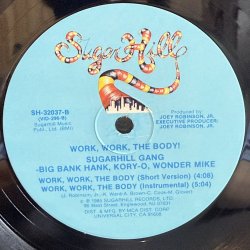 画像3: シュガーヒル・ギャング ~ Sugarhill Gang / ワーク・ワーク・ザ・ボディ ~ Work, Work, The Body! (12インチ)