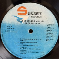 画像4: ジュニア・マーヴィン ~ Junior Murvin / ベスト・オブ・ジュニア・マーヴィン ~ Best Of Junior Murvin (LP)