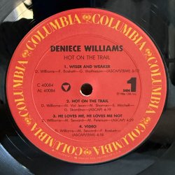画像8: デニース・ウィリアムス ~ Deniece Williams / ホット・オン・ザ・トレイル ~ Hot On The Trail (LP)