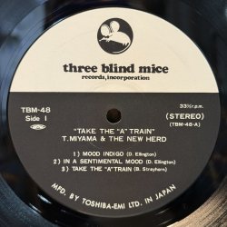 画像8: 宮間利之とニューハード ~ Toshiyuki Miyama & The New Herd / テイク・ジ・A・トレイン ~ Take The "A" Train (LP)