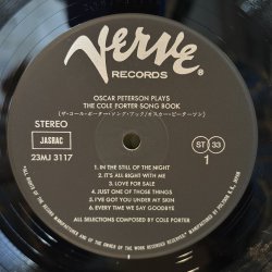 画像4: オスカー・ピーターソン ~ Oscar Peterson / コール・ポーター・ソング・ブック ~ Plays The Cole Porter Song Book (LP)