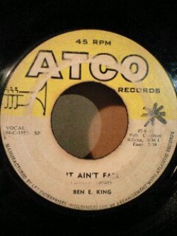 画像1: BEN E KING . IT AINT FAIR . TILL I CANT TAKE IT ANYMORE