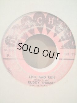 画像1: RUDDY THOMAS . LICK AND RUN