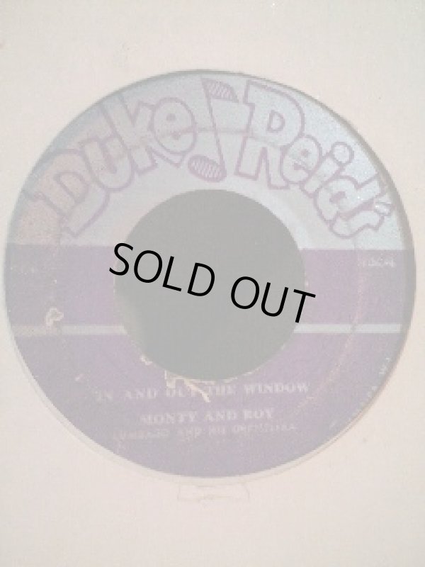 画像1: MONTY AND ROY . IN AND OUT THE WINDOW . LUMBAGO AND HIS ORCHESTRA . TRA LA LA BOOGIE