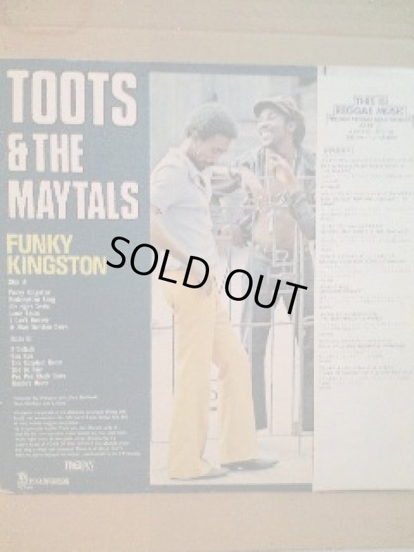 画像2: TOOTS AND THE MAYTALS . FUNKY KINGSTON