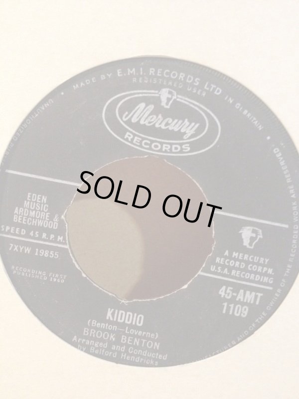 画像1: BROOK BENTON . KIDDIO . THE SAME ONE