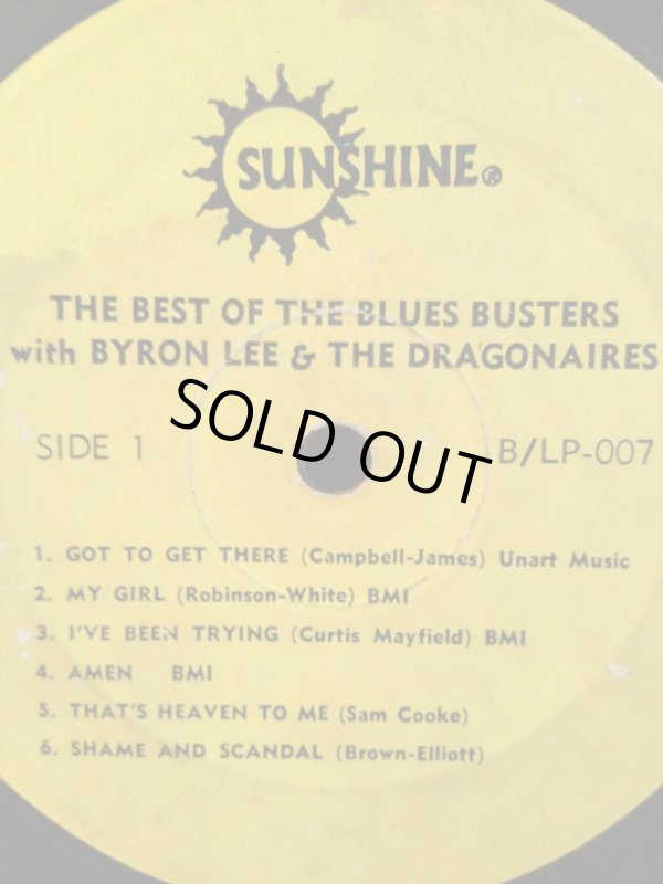 画像1: THE BEST OF THE BLUES BUSTERS WITH BYRON LEE AND THE DRAGONAIERS