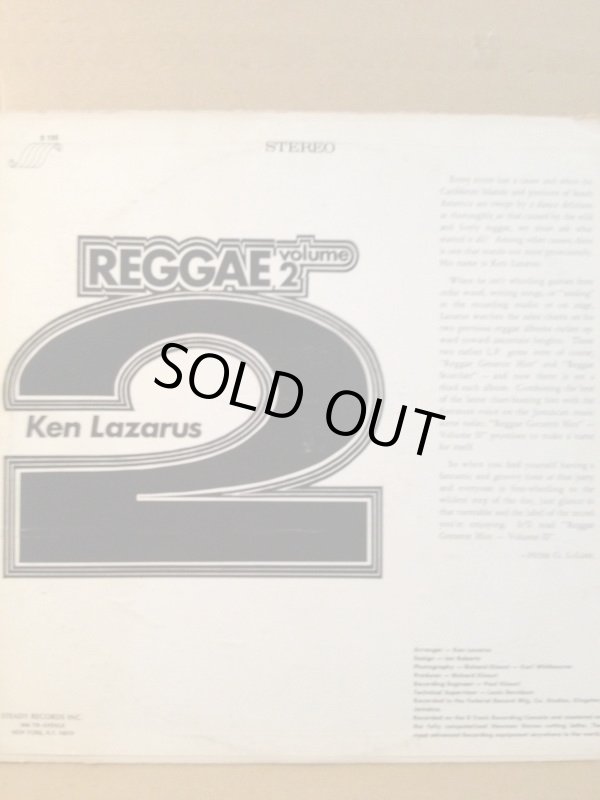 画像2: REGGAE GREATEST HITS VOL.2 . KEN LAZARUS