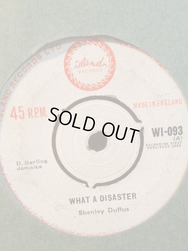 画像1: SHENLEY DUFFUS . WHAT A DISASTER . I AM RICH