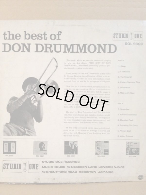 画像2: DON DRUMMOND . THE BEST OF DON DRUMMOND