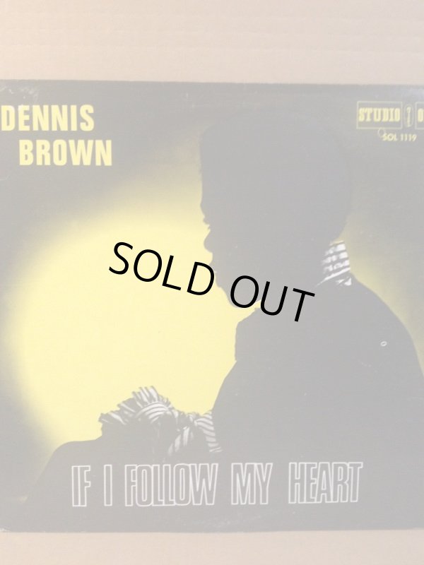 画像1: DENNIS BROWN . IF I FOLLOW MY HEART
