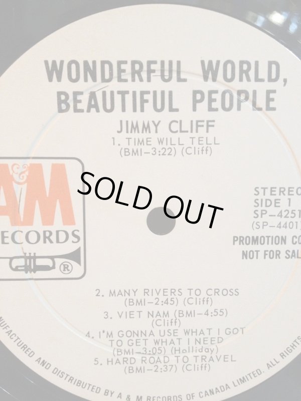 画像3: JIMMY CLIFF / WONDERFUL WORLD,BEAUTIFUL PEOPLE