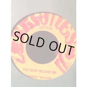 画像: DELROY WILSON . YOU MUST BELIEVE ME