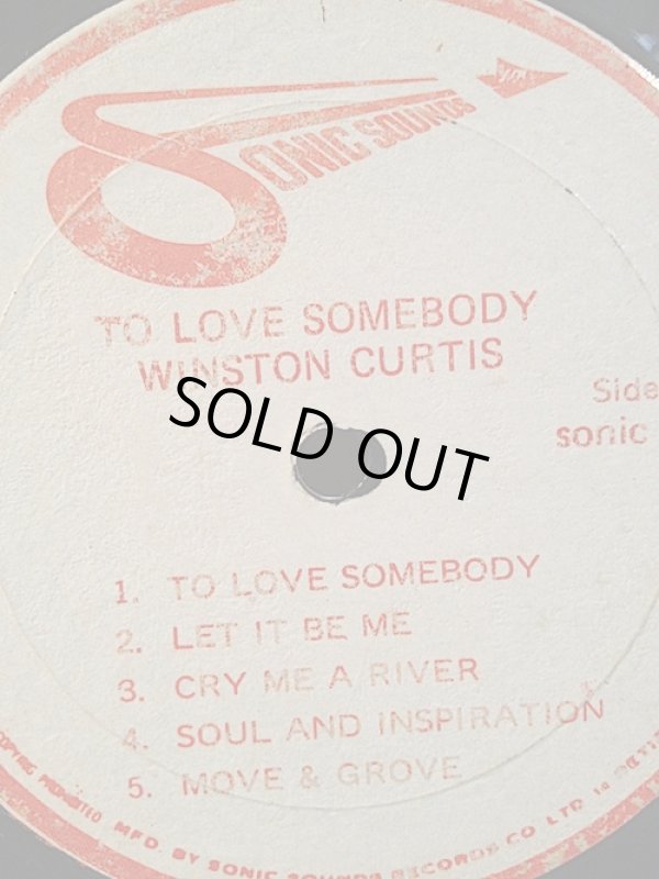画像2: WINSTON CURTIS / TO LOVE SOMEBODY