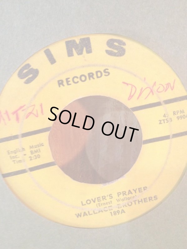 画像1: WALLACE BROTHERS . LOVE ME LIKE I LOVE YOU . LOVERS PRAYER