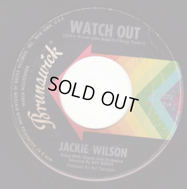 画像1: JACKIE WILSON . WATCH OUT . SHES ALL RIGHT