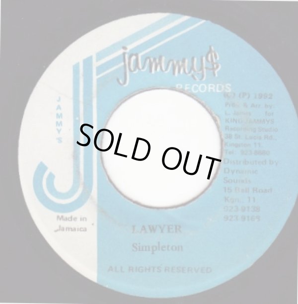 画像1: SIMPLETON . LAWYER